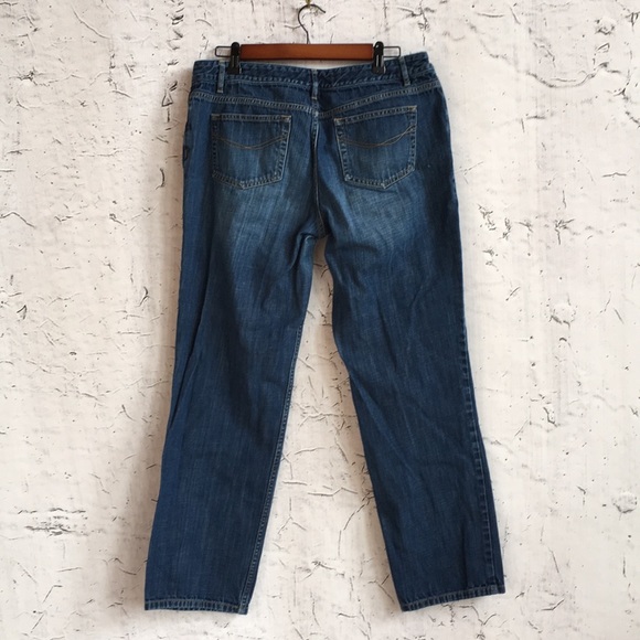 J JILL STRAIGHT LEG JEANS 12 - Picture 3 of 6